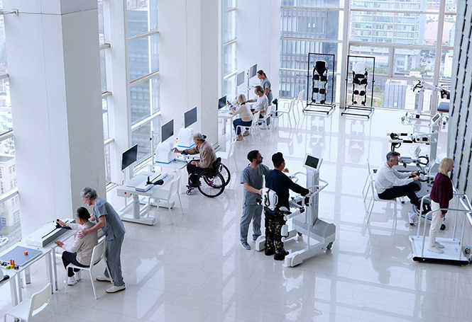 Smart elderly care institutions